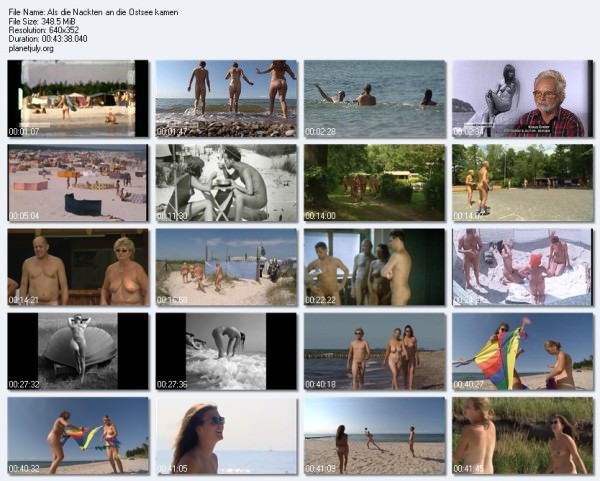 Niemiecki film dokumentalny o nudyzm | German documentary video about nudism [Kolekcja Naturyzm]