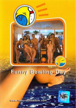 Funny Bowling Day video - Rodzinny nudyzm wideo DVD | Family nudism DVD video [Kolekcja Naturyzm]