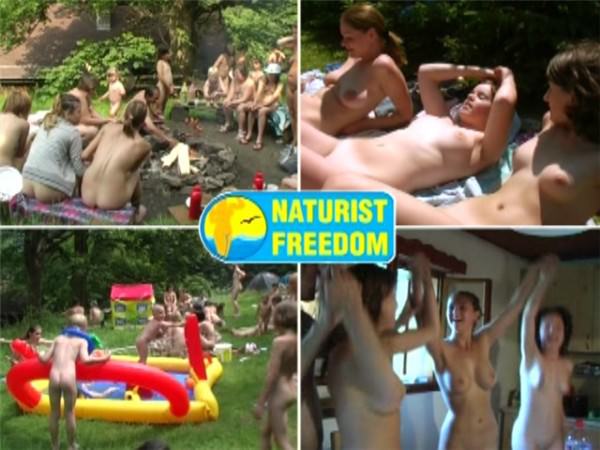 Cottage Picnic - Rodzinny nudyzm wideo DVD | Family nudism DVD video [Kolekcja Naturyzm]