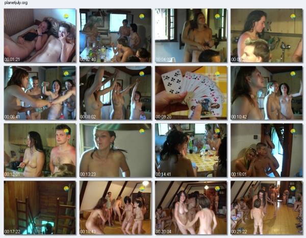 Filmy DVD dyskoteka w domku rodzinny nudyzm | Video DVD discotheque in the cottage family nudism [Kolekcja Naturyzm]