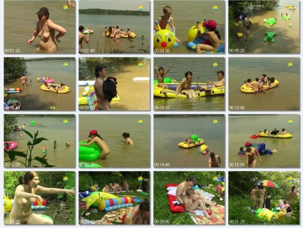 On the lake - Rodzinny nudyzm filmy DVD na łonie natury | Family nudism DVD video outdoors [Kolekcja Naturyzm]