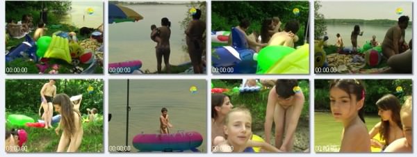 On the lake - Rodzinny nudyzm filmy DVD na łonie natury | Family nudism DVD video outdoors [Kolekcja Naturyzm]