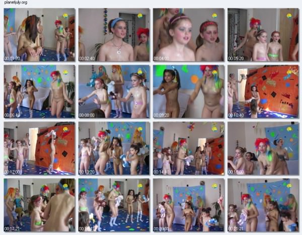 Disco - rodzinny nudyzm w szkole tańca DVD wideo | family nudism at school dances DVD video [Kolekcja Naturyzm]