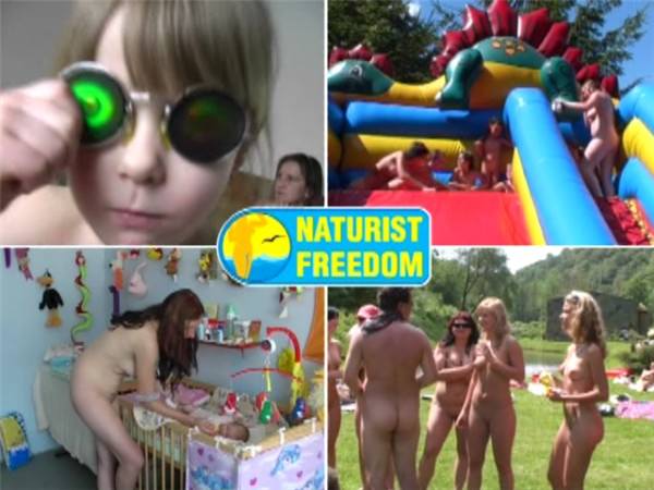 Bathing in a Bahnak - Filmy DVD rodzinny naturyzm na łonie natury  | Video DVD a family naturism in nature [Kolekcja Naturyzm]