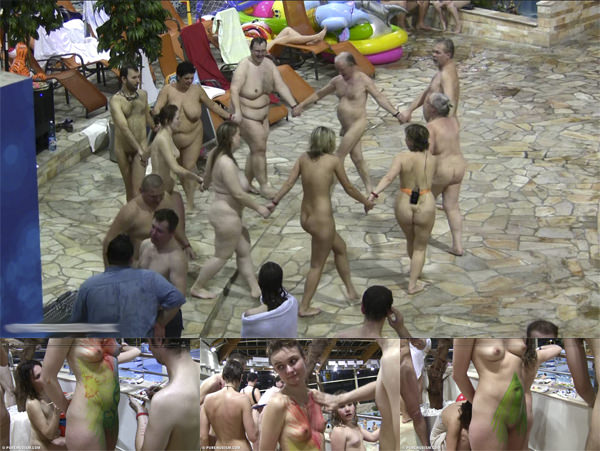 Wideo HD rodzinny nudyzm w basenie, bardzo piękny film | Video HD a family nudism in the pool, very beautiful video [Kolekcja Naturyzm]