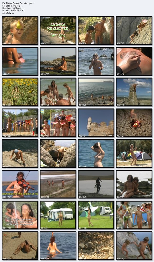 Krim revisited - Rodzina nudyzm DVD wideo na Krymie | Family nudism DVD video in Crimea [Kolekcja Naturyzm]