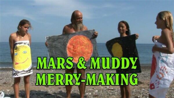 Mars and muddy merry making - Filmy DVD rodzinny nudyzm na morze | Video DVD a family nudism on the sea [Kolekcja Naturyzm]