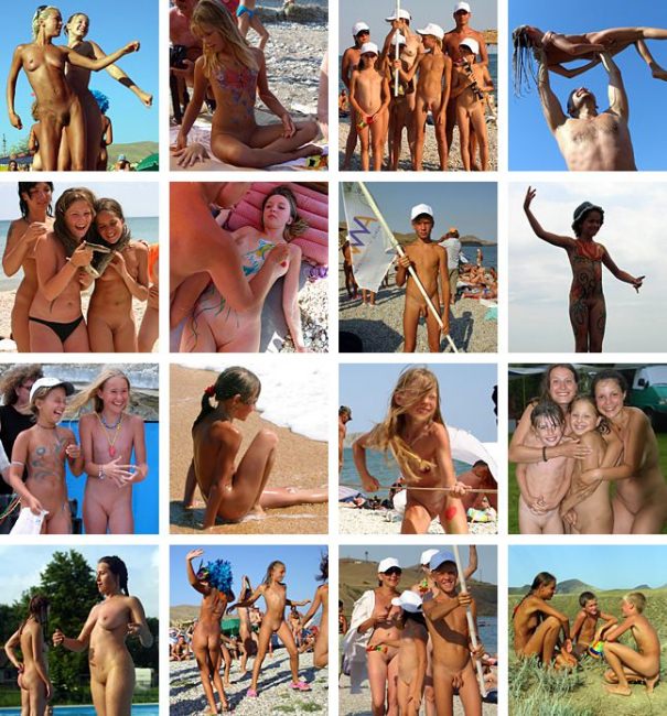 Zdjęcia rodzinny nudyzm na plaży premium galeria Purenudism (set 15) | Photo family nudism on the beach premium gallery Purenudism [Kolekcja Naturyzm]