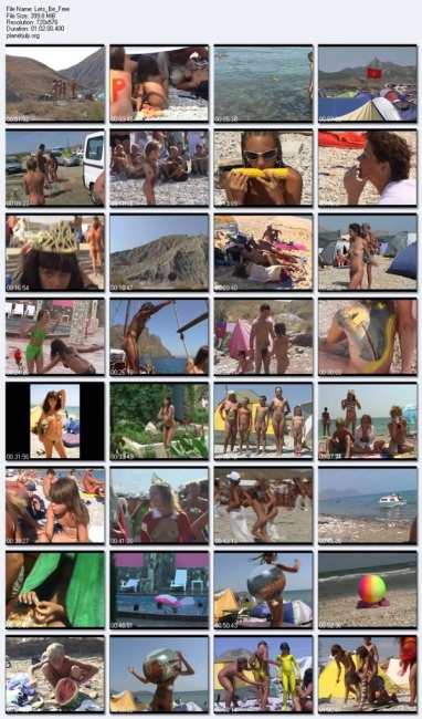 ABC Lets Be Free video - Rodzinny nudyzm filmy DVD na morze | Family nudism DVD video on sea [Kolekcja Naturyzm]