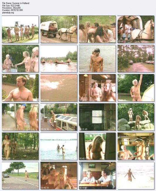 Nudism in Holland - dokumentalne filmy nudyzm | documentary video a nudism [Kolekcja Naturyzm]