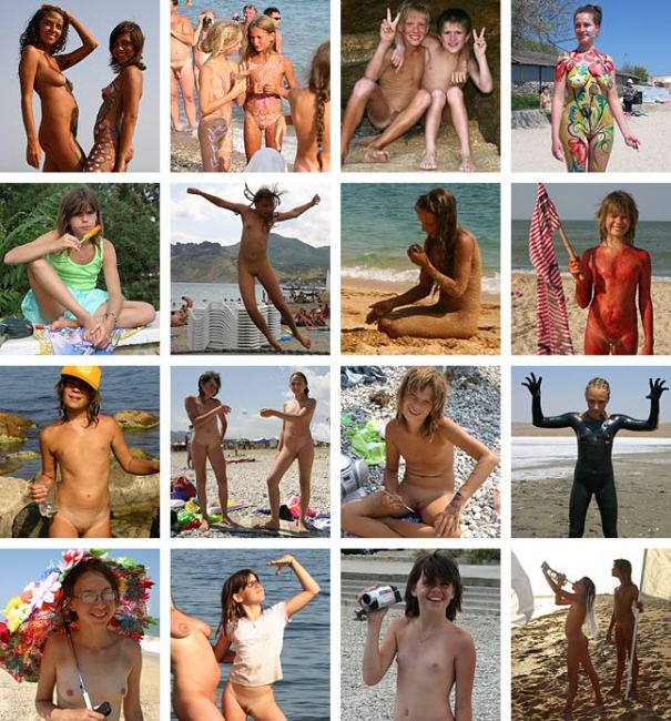 Zdjęcia rodzinny nudyzm premium galeria Purenudism (set 11) | Photo family nudism premium gallery Purenudism [Kolekcja Naturyzm]