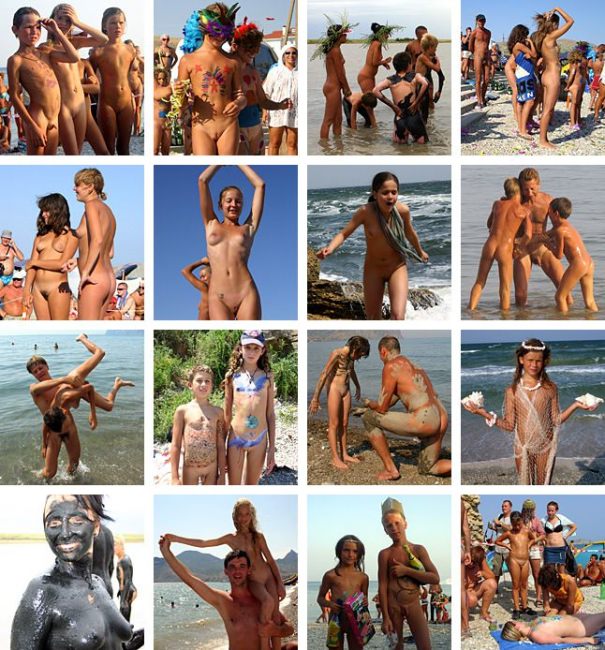 Zdjęcia rodzinny nudyzm na morze Bułgaria (set 12) | Photo family nudism on the sea Bulgaria [Kolekcja Naturyzm]