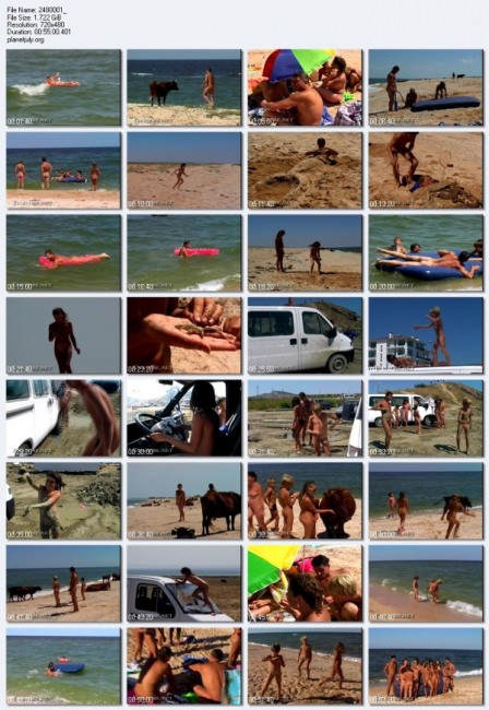 Wideo dokumentalny rodzinny nudyzm na morze w jakości DVD | Documentary video a family nudism on the sea in DVD quality [Kolekcja Naturyzm]