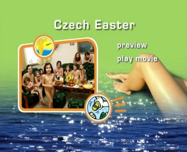 Czech Easter - Rodzina nudyzm DVD wideo  | Family nudism DVD video [Kolekcja Naturyzm]