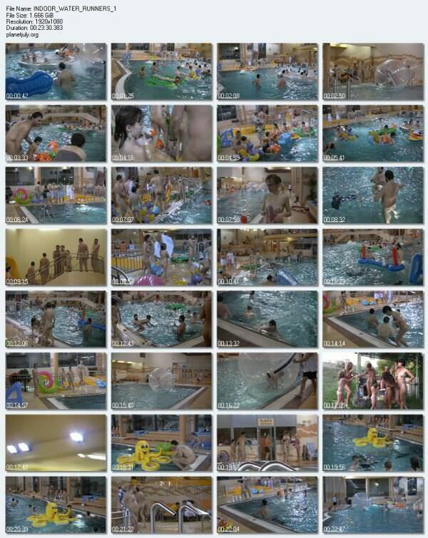 HD nudyzm filmy w basenie dorośli i młodzi nudyści (1920x1080p + 00:23:30+1,67 GB) | HD nudism videos in the pool, adults and young nudists [Kolekcja Naturyzm]