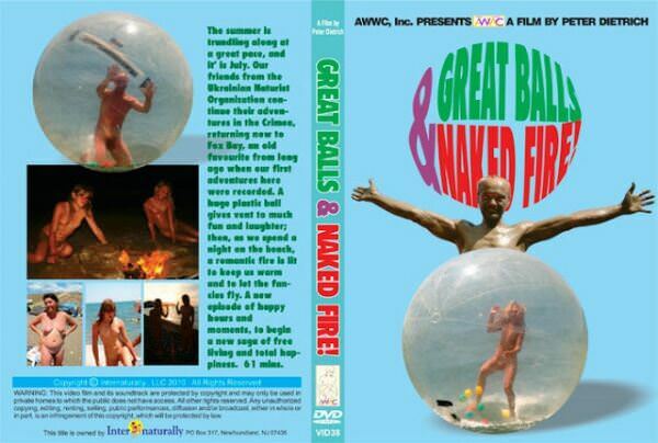 Great Balls and Naked Fire - Rodzina nudyzm DVD wideo | family nudism DVD video [Kolekcja Naturyzm]