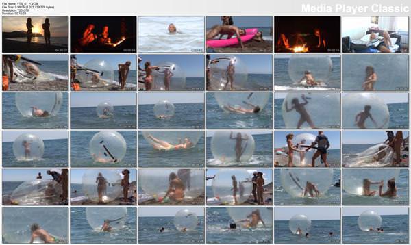 Great Balls and Naked Fire - Rodzina nudyzm DVD wideo | family nudism DVD video [Kolekcja Naturyzm]