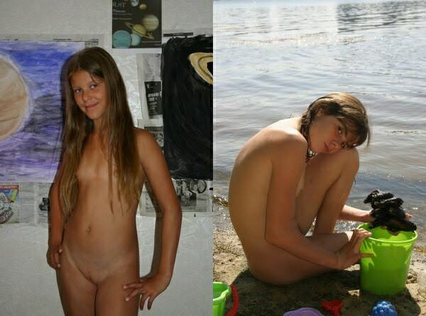 Zbiór zdjęć młodych naturystów (set 5) | A collection of photos of young naturists [Kolekcja Naturyzm]