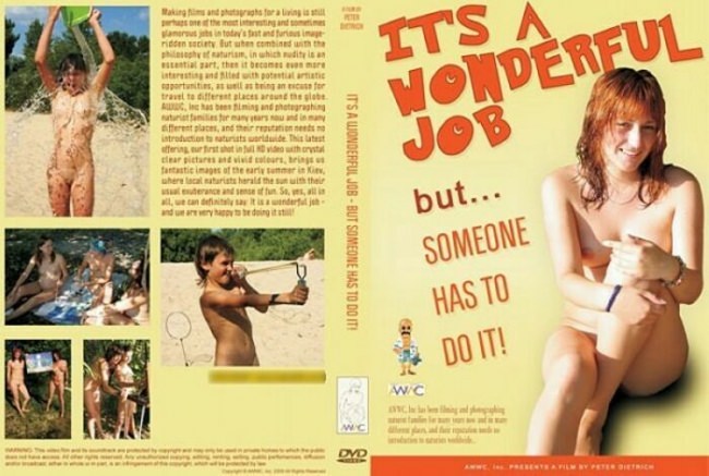 Its a wonderful job - Rodzina nudyzm DVD wideo | Family nudism DVD video [Kolekcja Naturyzm]