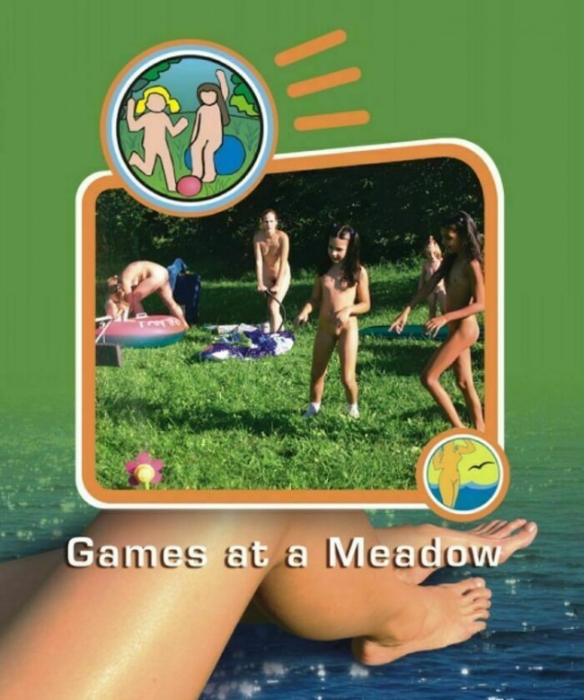 Games at a Meadow - Filmy DVD rodzinny nudyzm | DVD video family nudism [Kolekcja Naturyzm]