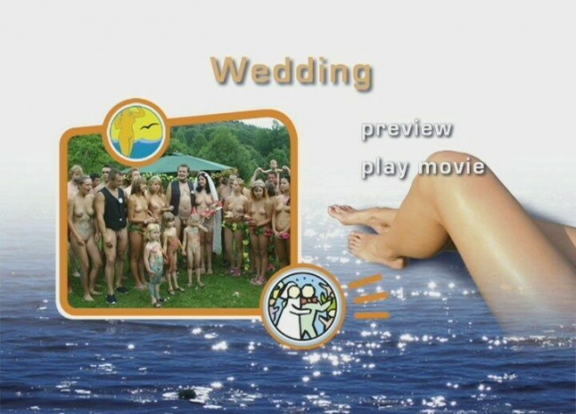 Wedding - DVD rodzinny nudyzm i wesele nudystów | DVD family nudism and the nudist wedding [Kolekcja Naturyzm]