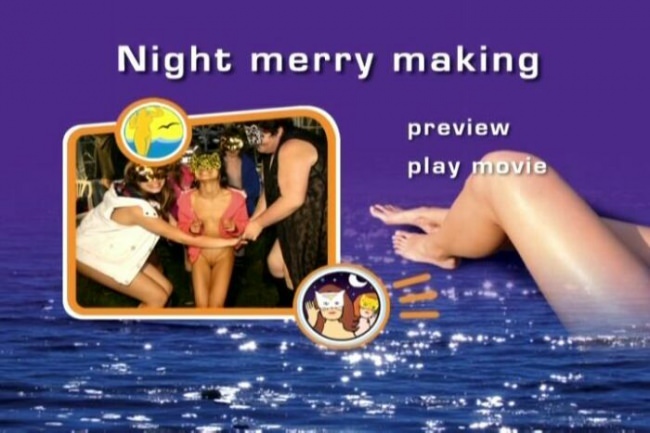 Night merry making - Video naturyzm DVD | DVD video naturism [Kolekcja Naturyzm]