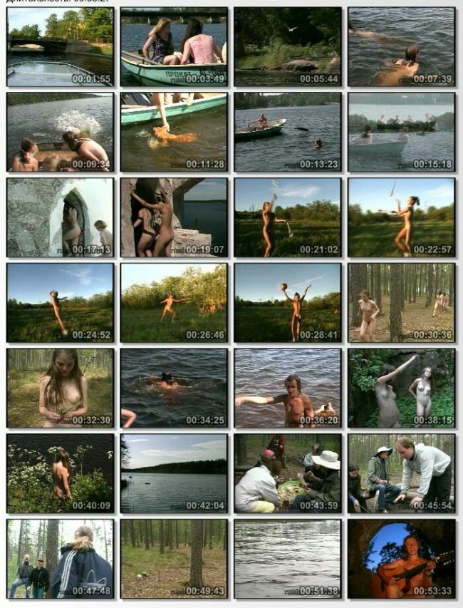 Castle Naturism - Nudyzm rodzinny film DVD na zewnątrz | DVD video family nudism outdoors [Kolekcja Naturyzm]