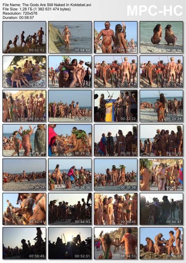 Nudyzm wideo na plaży w Koktebel Ukrainie | Video nudism on the beach in Koktebel Ukraine [Kolekcja Naturyzm]