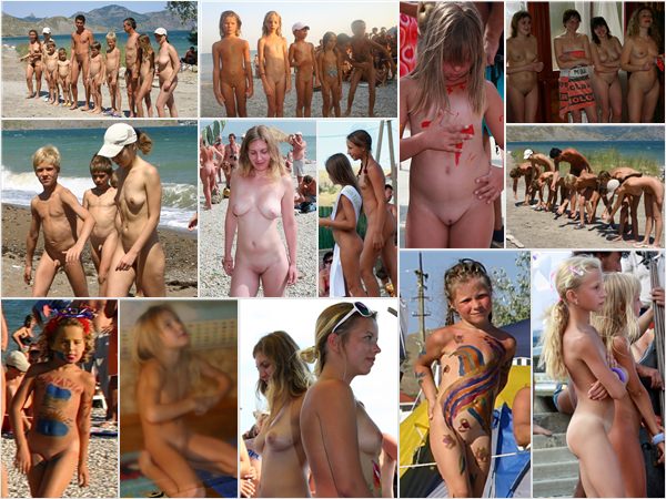 Młode nagie nudystów premii galeria zdjęć (set 13) | Young naked nudists premium photo gallery [Kolekcja Naturyzm]