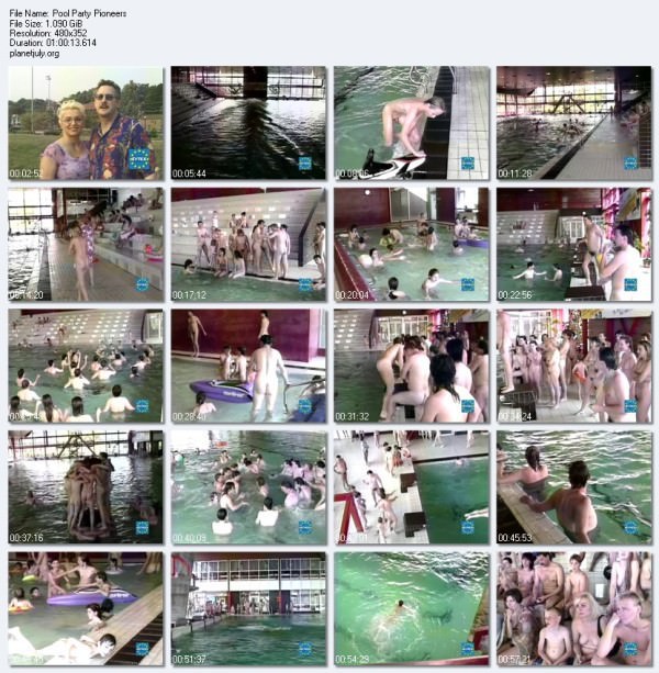 Pool Party Pioniere - nudyzm film dokumentalny w Niemczech | documentary video nudism in Germany [Kolekcja Naturyzm]