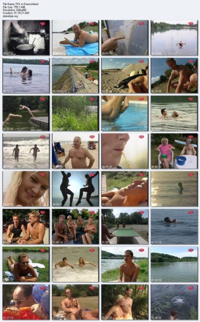 Nowoczesne nudyzm w Niemczech wideo | Modern nudism in Germany videos [Kolekcja Naturyzm]